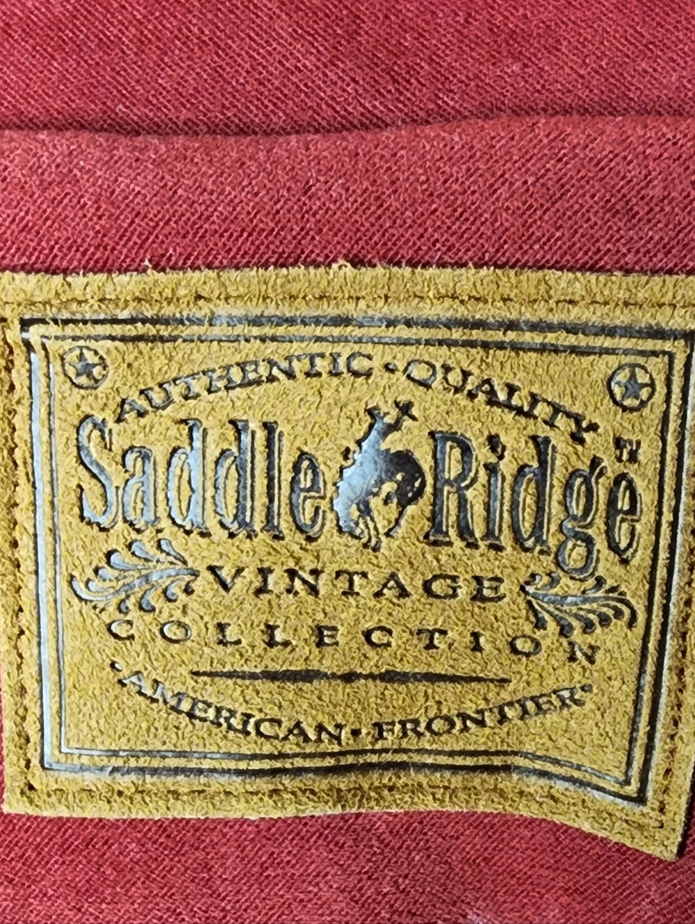 NWT Saddle Ridge Vintage Collection Brick Embroidered Concho Blazer Medium - Picture 7 of 9